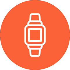 Smartwatch single icon vector illustration