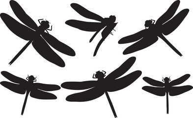 Dragonfly Silhouettes