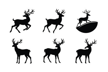 dear silhouette bundle design