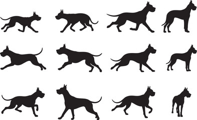 Great Dane Silhouettes