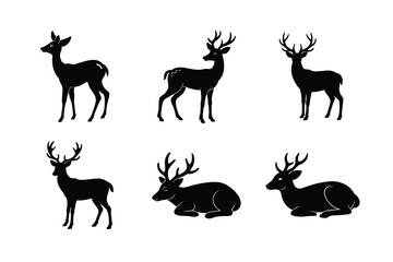 dear silhouette bundle design