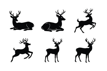 dear silhouette bundle design