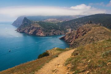 Fototapeta premium View to Balaklava settlement