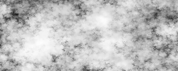 Abstract smoke on black and Fog background. Grey abstract background with scratches polished and smooth marble texture. Abstract old and grainy Black grey Sky with white cloud. white paper texture.	
