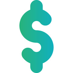 Dollar note single icon vector illustration