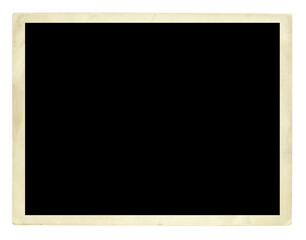 photo frame card isolated on white backgrounds