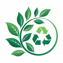 Ecosystem Illustration | Nature Environment Concept, Sustainable Ecology Design, Wildlife and Forest Habitat, Biodiversity and Green Planet Artwork