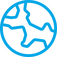 World single icon vector illustration