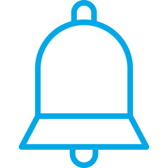 Bells single icon vector illustration