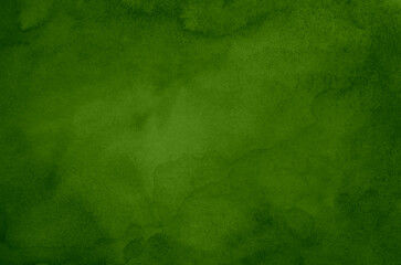 Abstract green watercolor background texture