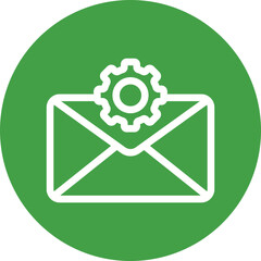 Email single icon vector illustration