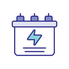 Transformer Box icon vector
