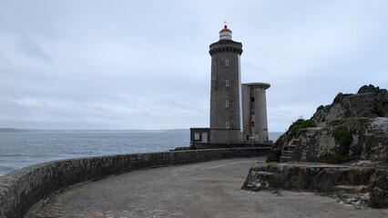 Phare du Petit Minou lighthouse in Plouzané, Fort du Petit Minou, Brittany, France