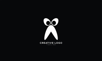 DOG Abstract initial monogram letter alphabet logo design