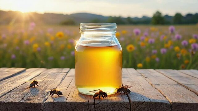 Natural royal jelly.