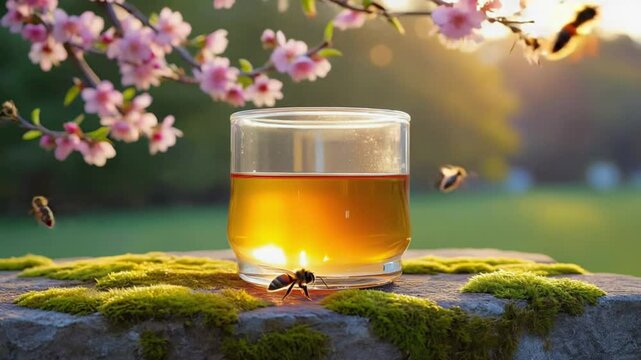 Natural royal jelly.