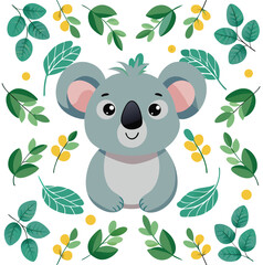 seamless pattern with panda