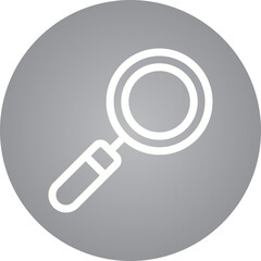 Search single icon vector illustration