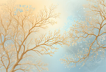 Obraz premium Winter Tree Branches