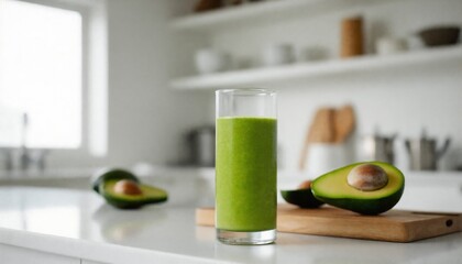 fresh green smoothie