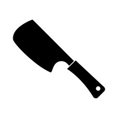 Kitchen knife icon vector. Cook knife illustration sign. Chef symbol. Cook logo.