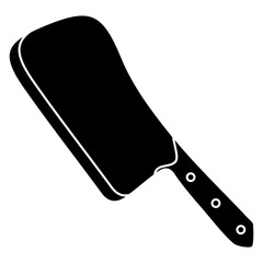 Kitchen knife icon vector. Cook knife illustration sign. Chef symbol. Cook logo.