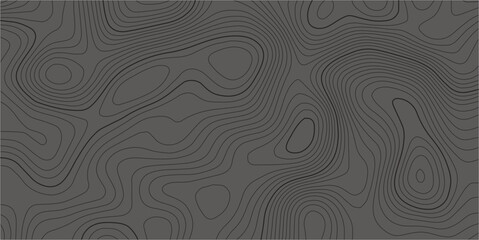 Abstract gray topography contour map background design .geometric black wave curve lines texture .abstract topographic map with wave line pattern .