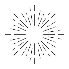 Obraz premium Shine icon vector. Radiance illustration sign. effulgence symbol. shining web icon. sparkle logo.