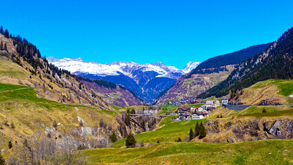 Platta-Medel (Lucmagn) in Graubünden (Schweiz)