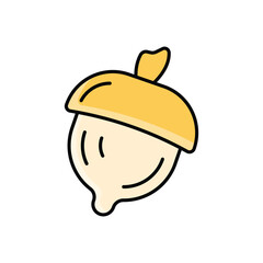 Acorn  Icon vector