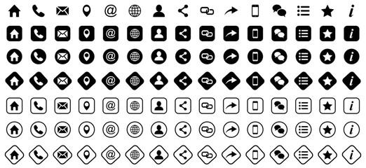 website icon. website icon vector. website icon set. website icons. 