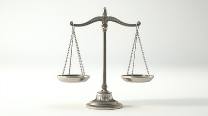 Metal scales of justice (1)