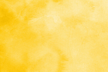 Hand painted yellow watercolor background.