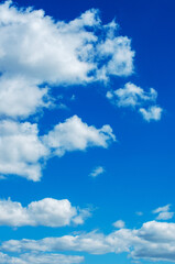 blue sky background with white clouds