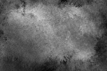 Grey abstract background in watercolor