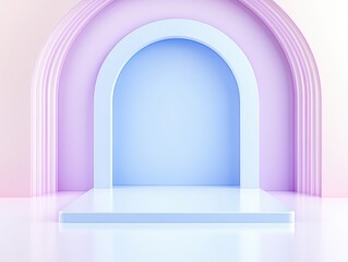 Pastel Archway Display