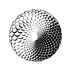 abstract sphere design