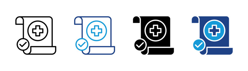 Fototapeta premium Meal Plan Icon