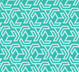 Seamless Abstract hexagram Seamless Pattern -vector eps8