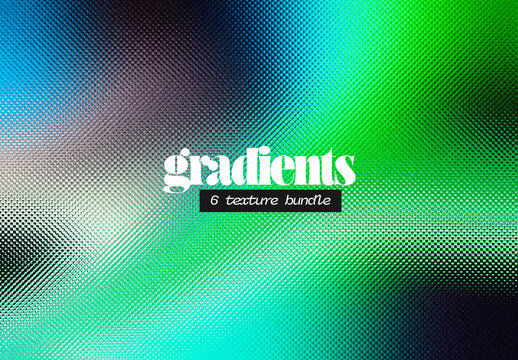 Green Blue Halftone Glass Texture Pack