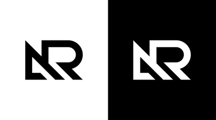 Letter AR modern logo design