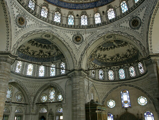 Hekimoglu Ali Pasha Mosque is a large complex in Istanbul, Turkey. It was built between 1734-1735.