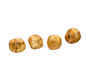 Fototapeta premium Mexican turnip or jicama or yam bean