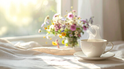 Wildflower Breeze and a Warm Cup