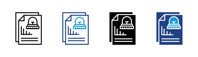 Emergency Report Document Icon