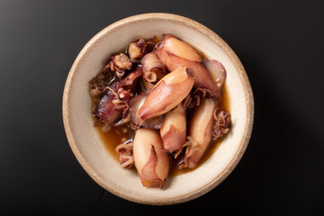 ヤリイカの生姜醤油煮