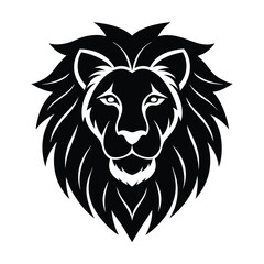 lion head vector