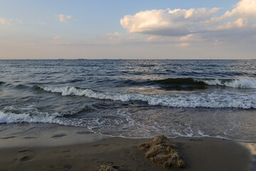 beach at sunset