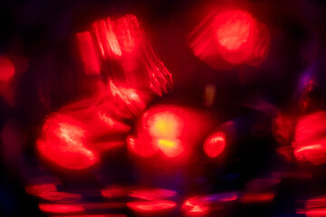 Abstract light leaks on dark background for design and special effects. Random shapes.
