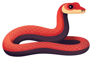 Fototapeta premium PNG Snake snake illustration reptile.